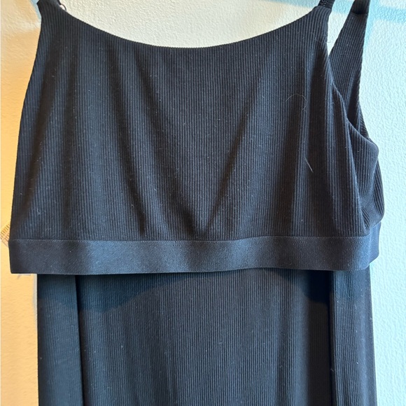 LIKE NEW GAP MATERNITY RIBBED JUMPSUIT IN BLACK - Picture 7 of 7